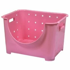 Basicwise 10-in W X 9-in H X 11-in D Pink Plastic Bins - 3-Pack 7 Basicwise 10-in W X 9-in H X 11-in D Pink Plastic Bins - 3-Pack -Storage Furniture Sales 2024 331030840 AlternateImage3