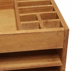 Elegant Designs 15.5-in X 8.5-in X 9-in Natural Wood Tray -Storage Furniture Sales 2024 331030966 AlternateImage5