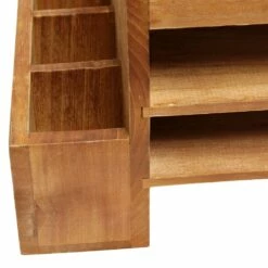 Elegant Designs 15.5-in X 8.5-in X 9-in Natural Wood Tray -Storage Furniture Sales 2024 331030966 AlternateImage6