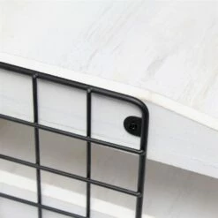 Elegant Designs 10.5-in X 10.5-in X 12.5-in White Wash Wood Tray -Storage Furniture Sales 2024 331030977 AlternateImage6