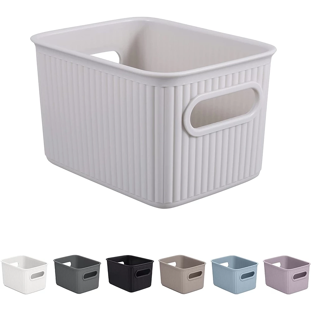 Superio Brand 5-in X 4-in X 4-in White Smoke Plastic Bin 1 Superio Brand 5-in X 4-in X 4-in White Smoke Plastic Bin