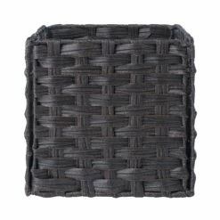 Winsome Wood Melanie 3-Pc Foldable Woven Fiber Basket Set - Chocolate 11 Winsome Wood Melanie 3-Pc Foldable Woven Fiber Basket Set - Chocolate -Storage Furniture Sales 2024 331037519 AlternateImage3