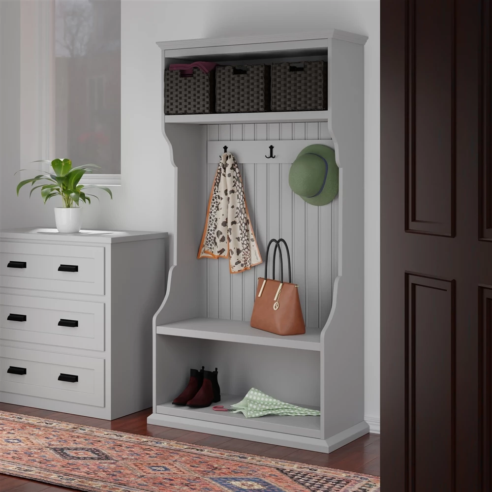 Winsome Wood Melanie 3-Pc Foldable Woven Fiber Basket Set - Chocolate 1 Winsome Wood Melanie 3-Pc Foldable Woven Fiber Basket Set - Chocolate