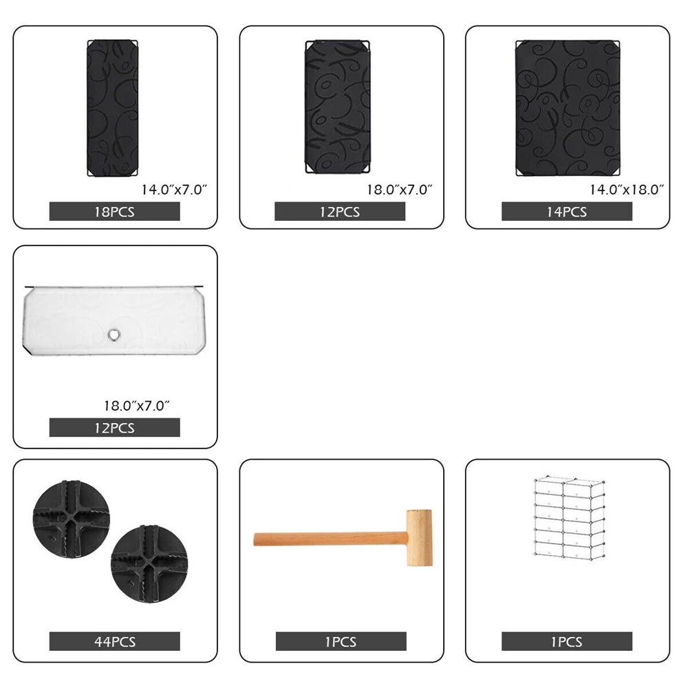 Costway 24-Pair Grey Wood Shoe Rack 5 Costway 24-Pair Grey Wood Shoe Rack - Image 5