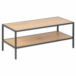 Actona 6-Pair Matte Black Metal Shoe Organizer