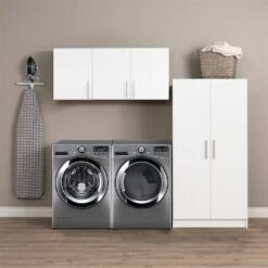 Prepac Elite Wardrobe Cabinet With Storage In White -Storage Furniture Sales 2024 331062697 AlternateImage7