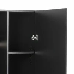 Prepac Elite Wardrobe Cabinet With Storage In Black -Storage Furniture Sales 2024 331062706 AlternateImage3
