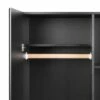 Prepac Elite Wardrobe Cabinet With Storage In Black