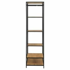 Actona Seaford Freestanding Wardrobe With 5 Shelves And Hanging Pole -Storage Furniture Sales 2024 331062722 AlternateImage3