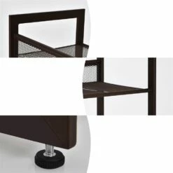 Costway 8-Pair Black Metal Shoe Rack 11 Costway 8-Pair Black Metal Shoe Rack -Storage Furniture Sales 2024 331065383 AlternateImage3