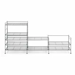 Vancouver Classics 12-Pair Silver Metal Shoe Rack -Storage Furniture Sales 2024 331067765 AlternateImage3