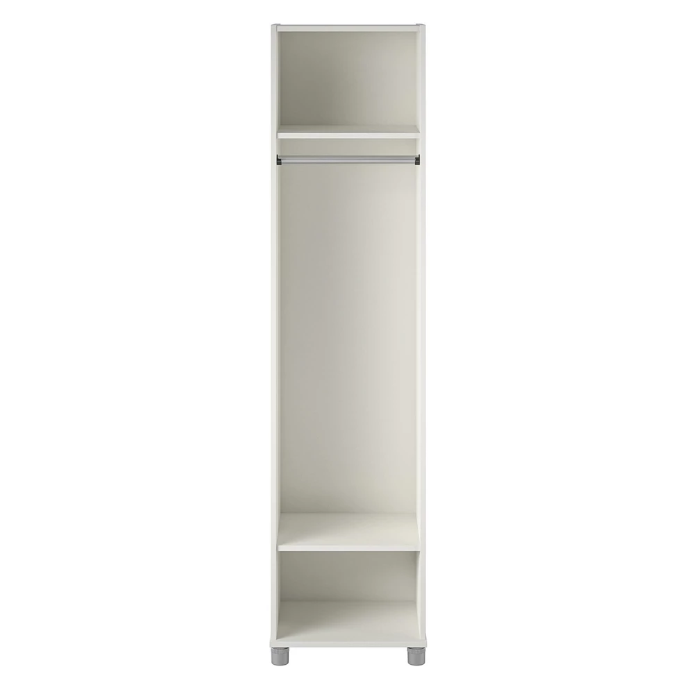 Systembuild Evolution Lory 18.23-in Wood Composite Freestanding Utility Storage Cabinet In White 7 Systembuild Evolution Lory 18.23-in Wood Composite Freestanding Utility Storage Cabinet In White - Image 7