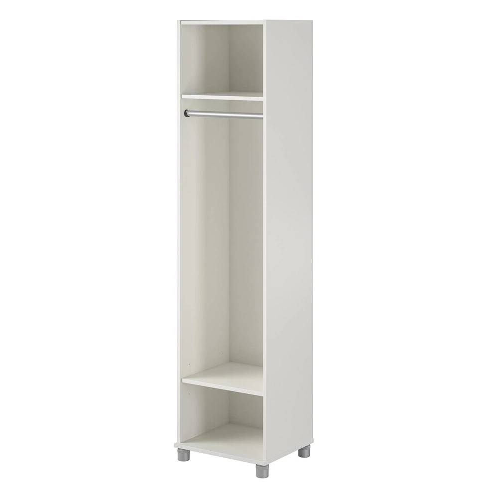 Systembuild Evolution Lory 18.23-in Wood Composite Freestanding Utility Storage Cabinet In White 4 Systembuild Evolution Lory 18.23-in Wood Composite Freestanding Utility Storage Cabinet In White - Image 4