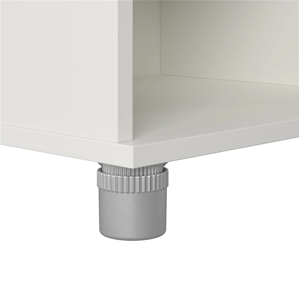 Systembuild Evolution Lory 18.23-in Wood Composite Freestanding Utility Storage Cabinet In White 6 Systembuild Evolution Lory 18.23-in Wood Composite Freestanding Utility Storage Cabinet In White - Image 6