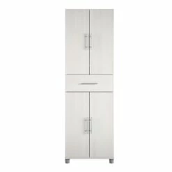 Systembuild Evolution Camberly 23.46-in Wood Composite Freestanding Utility Storage Cabinet In Ivory Oak -Storage Furniture Sales 2024 331068471 AlternateImage1