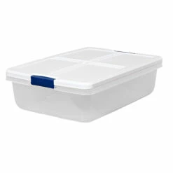 Hefty 34-qt Clear Tote With Latching Lid 12 Hefty 34-qt Clear Tote With Latching Lid -Storage Furniture Sales 2024 336491 09439193