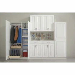 ESTATE By RSI 23.75-in W X 70.375-in H X 16.625-in D Wood Composite Freestanding Garage Cabinet -Storage Furniture Sales 2024 348192 44482748