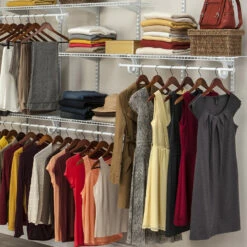 ClosetMaid 96-in L White Metal Closet Rod -Storage Furniture Sales 2024 36864 16448399