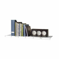 ClosetMaid ShelfTrack 3 In. White Wire Book Shelf Steel Closet System -Storage Furniture Sales 2024 43284 16071123