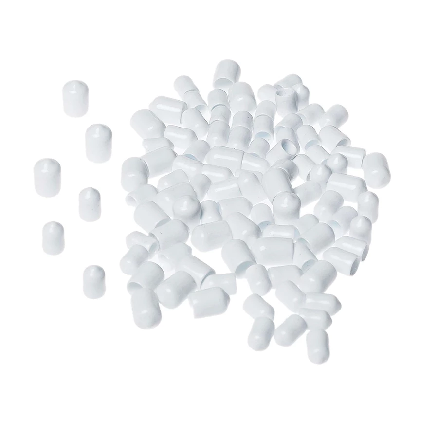 ClosetMaid Finishing End Caps - Pack Of 84 - White 2 ClosetMaid Finishing End Caps - Pack Of 84 - White - Image 2