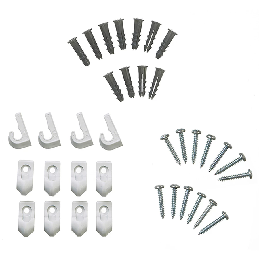 ClosetMaid 12-Pack Fixed Mount Drywall Back Clips 4 ClosetMaid 12-Pack Fixed Mount Drywall Back Clips - Image 4