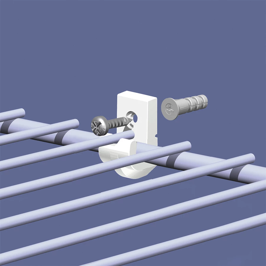 ClosetMaid 12-Pack Fixed Mount Drywall Back Clips 1 ClosetMaid 12-Pack Fixed Mount Drywall Back Clips