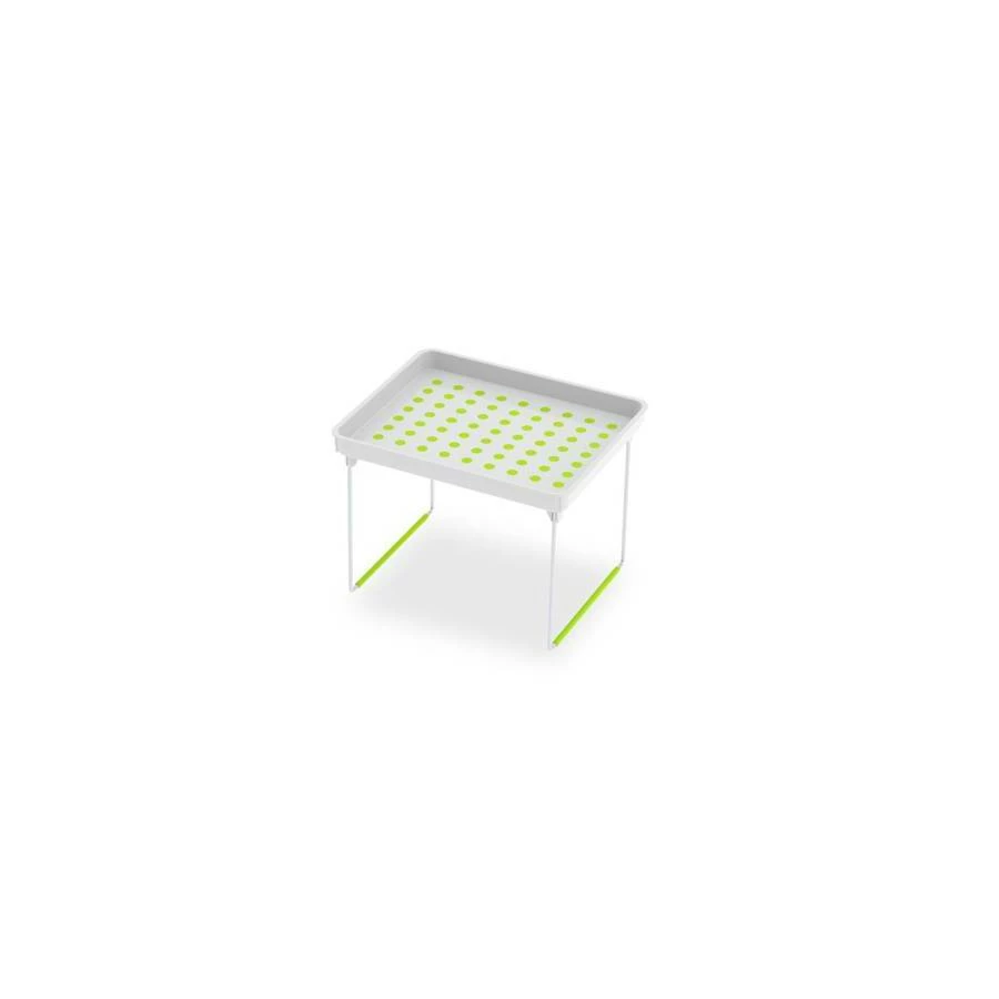 Madesmart Plastic Multi-Use Medium Stacking Shelf 1 Madesmart Plastic Multi-Use Medium Stacking Shelf