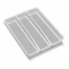 Madesmart 14.98-in X 12.09-in Plastic Cutlery Insert Drawer Organizer - White