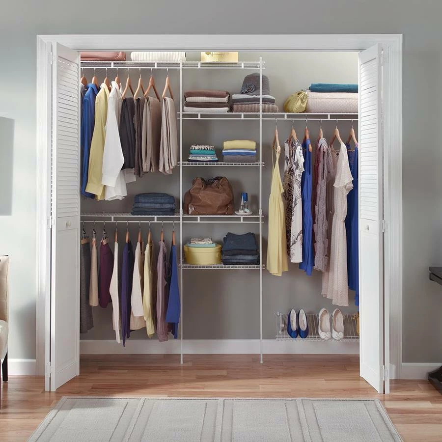 ClosetMaid 12-ft SuperSlide Shelf 1 ClosetMaid 12-ft SuperSlide Shelf