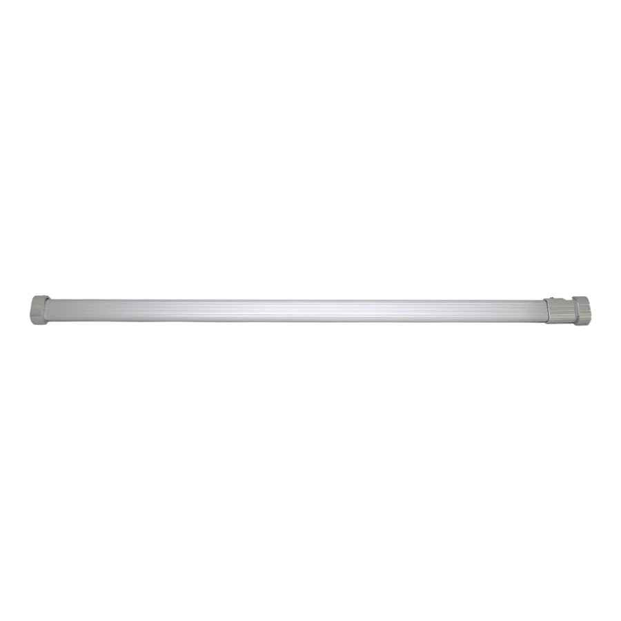 Cubik 35.4 X 1.75 X 33-in Extandable Stainless Steel Closet Rod - Hardware Included 1 Cubik 35.4 X 1.75 X 33-in Extandable Stainless Steel Closet Rod - Hardware Included