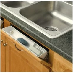 REV-A-SHELF 3 7/8 X 11 X 2 1/8-in Plastic White Tip-Out Drawer Kit