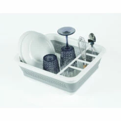 Madesmart 14.5-in W X 12.4-in L X 2.3-in H Plastic Dish Rack -Storage Furniture Sales 2024 568767 03700811