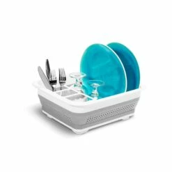Madesmart 14.5-in W X 12.4-in L X 2.3-in H Plastic Dish Rack