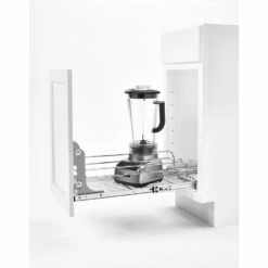 Rev-A-Shelf 14.5-in W X 22-in D X 6-in H 1-Tier Metal Pull Out Cabinet Basket -Storage Furniture Sales 2024 568796 08798349