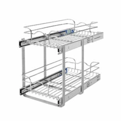 Rev-A-Shelf 11.75-in W X 22-in D X 19-in H 2-Tier Metal Pull Out Basket 7 Rev-A-Shelf 11.75-in W X 22-in D X 19-in H 2-Tier Metal Pull Out Basket -Storage Furniture Sales 2024 568799 08922063 001