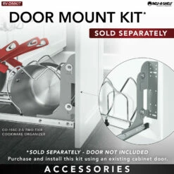 Rev-A-Shelf 20.75-in W X 22-in D X 18.12-in H 2-Tier Metal Pull Out Basket -Storage Furniture Sales 2024 568804 60022146