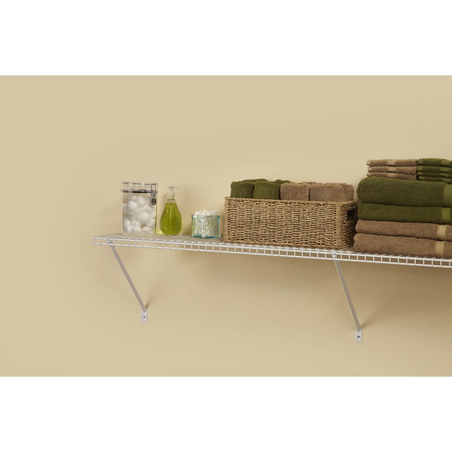 ClosetMaid 12 In. Shelf And Rod Corner Shelf Kit 5 ClosetMaid 12 In. Shelf And Rod Corner Shelf Kit - Image 5