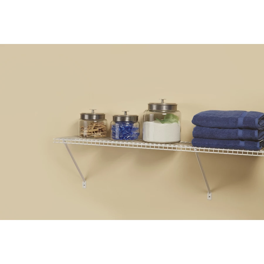 ClosetMaid 12 In. Shelf And Rod Corner Shelf Kit 2 ClosetMaid 12 In. Shelf And Rod Corner Shelf Kit - Image 2