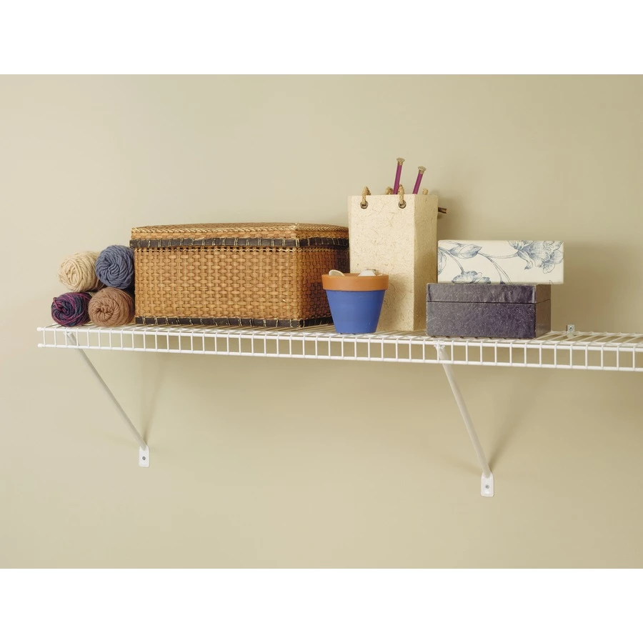 ClosetMaid 12 In. Shelf And Rod Corner Shelf Kit 1 ClosetMaid 12 In. Shelf And Rod Corner Shelf Kit