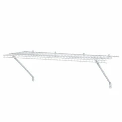 ClosetMaid Wire Shelf Kit - 1-in X 12-in X 48-in - White -Storage Furniture Sales 2024 62132 08919748 001
