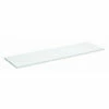 SuiteSymphony 47.7-in X 13.8-in Pure White Laminated Wood Shelf