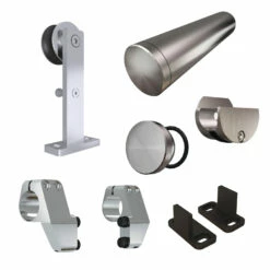 Stainless Steel Wall Mount Hardware Kit