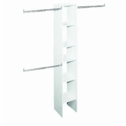 SuiteSymphony 82 1/4-in X 12 1/2-in X 14-in White Laminated Wood Starter Kit