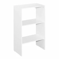 SuiteSymphony 41.36-in X 25.12-in X 14.59-in White Laminate Wood Stackable Organizer Tower