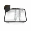 Umbra 10.5-in W X 3.5-in L X 13.75-in H Metal Dish Rack Black