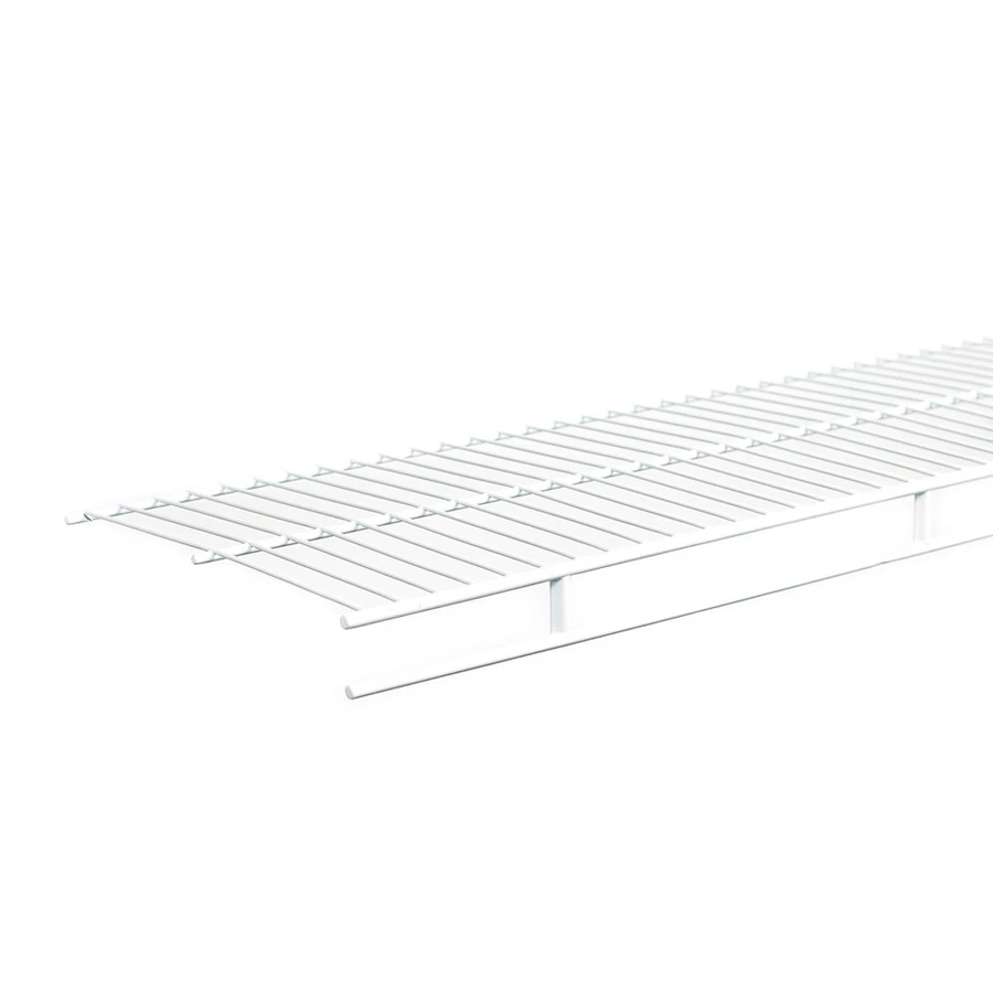 ClosetMaid Wire Shelf And Rod - 12-in X 96-in - White 1 ClosetMaid Wire Shelf And Rod - 12-in X 96-in - White