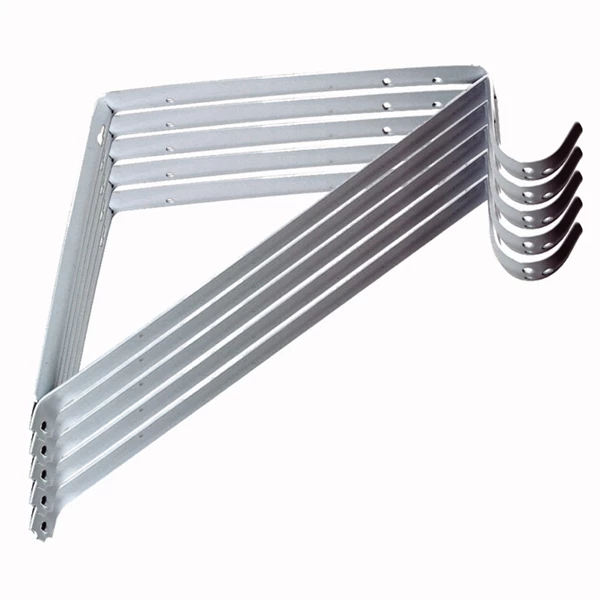 Style Selections 12.8-in White Shelf And Rod Brackets - 5-Pack 1 Style Selections 12.8-in White Shelf And Rod Brackets - 5-Pack