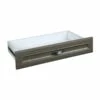 ClosetMaid SuiteSymphony Graphite Grey 25" Traditional Shallow Drawer With Soft Close Glides