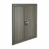 ClosetMaid SuiteSymphony Graphite Grey 25-in Traditional Doors