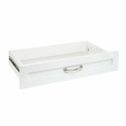 ClosetMaid SuiteSymphony Pure White 25" Modern Shallow Drawer With Soft Close Glides
